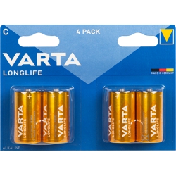 Bateria VARTA LONGLIFE ALKALINE 4 SZTUKI BLISTER